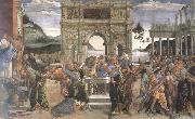 Punishment of the Rebels Botticelli